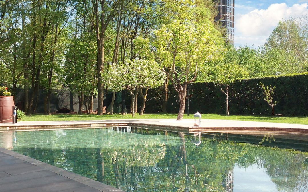 Nuova costruzione di piscina interrata